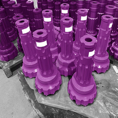 Perforación de pozo de roca dura Pozo de perforación de pozo de agua Herramientas de perforación de viento de alta presión Botón de perforación