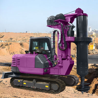 Estación de perforación de pilas giratorias Estación de perforación de máquinas de construcción de cimientos Equipos de construcción Estación de perforación de rastreadores