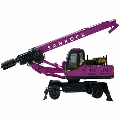 Portable Rotary Drilling Rig Table Slewing Angle 360°  Building Piles Rotary Borehole Drilling Machine