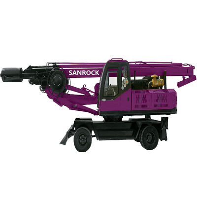 Portable Rotary Drilling Rig Table Slewing Angle 360°  Building Piles Rotary Borehole Drilling Machine