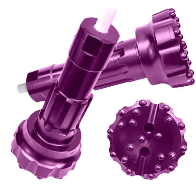Minería DTH Perforación Bit Tratamiento térmico Procesos Herramientas de perforación en roca dura DTH Martillo y trozos