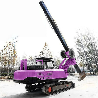 Crawler Rotary Drilling Rig Engineering Construction Foundation Hydraulic Borehole Drilling Machine