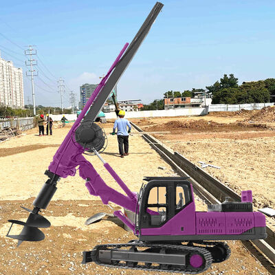 Estación de perforación rotativa Profundidad del pozo 20 m Carretera Municipal Construcción Equipo de perforación Estación de perforación portable