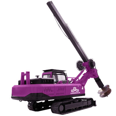 Máquina de pilotaje rotatoria Construcción de infraestructura Maquinaria de construcción Plataforma de perforación rotatoria móvil