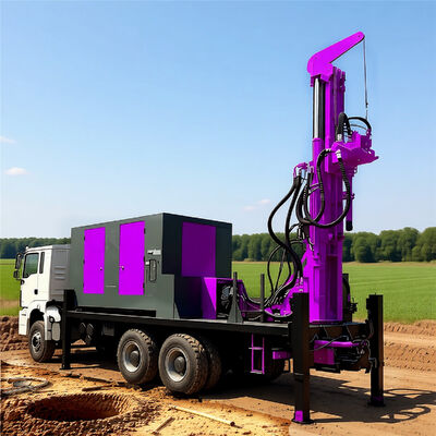 Water Well Boring Machine Sustainable Ground Water Drilling Rig Truck Mounted Water Well Drilling Rig