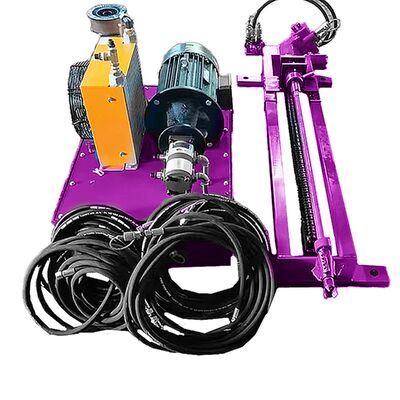 Rig de perforación DTH de control hidráulico con peso ligero, alta eficiencia de perforación y par máximo de 3000N.m para proyectos de minería y pozos de agua