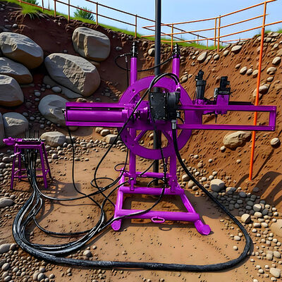 Máquina rotatoria de la plataforma de perforación de la profundidad de la plataforma de perforación horizontal de los 60m que mina la plataforma de perforación DTH en venta