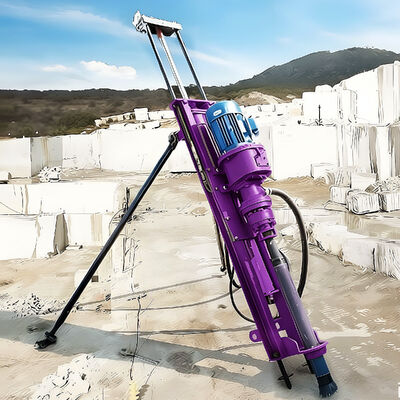Fabricante portátil de la plataforma de perforación DTH de la construcción de la fundación del esfuerzo de torsión los 3000N.m de la plataforma de perforación del agujero de ráfaga de la roca