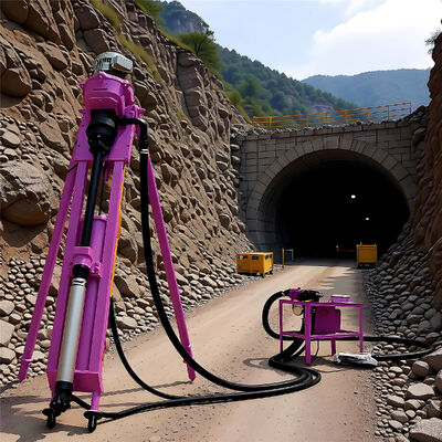 Máquina de perforación de minería de alta eficiencia de fracturación y penetración de roca