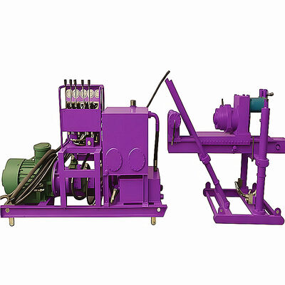Máquina de perforación de túneles Flexibilidad operativa Rig de perforación de núcleo hidráulico Máquina móvil de perforación de núcleo de diamante
