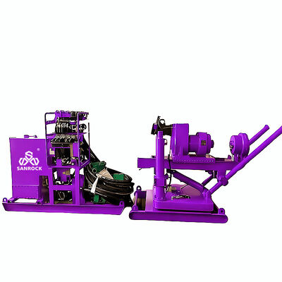 Máquina de perforación geológica subterránea de perforación de túneles compactos