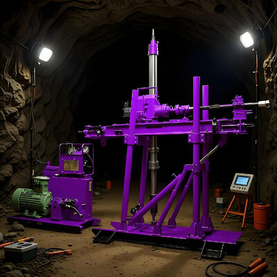 Máquina de perforación de núcleos geológicos Exploración de túneles subterráneos Muestreo