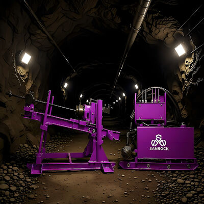 Máquina de perforación geológica subterránea de perforación de túneles compactos