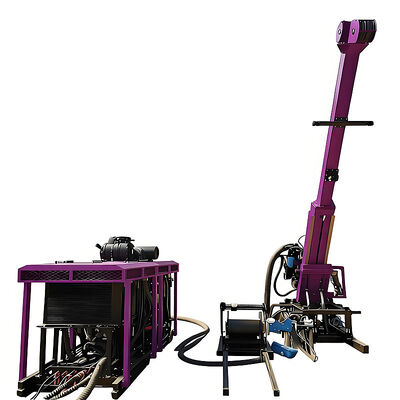 Máquina de perforación de núcleo de roca Máquina de perforación móvil geotécnica Máquina de exploración de túneles