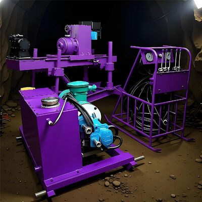Máquina perforadora de núcleo Proyectos de minería Plataforma de perforación de muestra de túnel Equipo portátil de perforación de núcleo