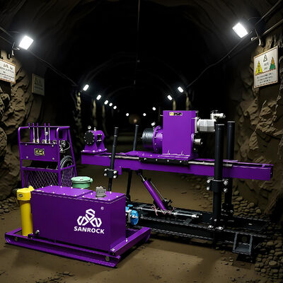 Máquina perforadora de núcleo Proyectos de minería Plataforma de perforación de muestra de túnel Equipo portátil de perforación de núcleo