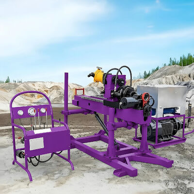Máquina perforadora de núcleo Proyectos de minería Plataforma de perforación de muestra de túnel Equipo portátil de perforación de núcleo