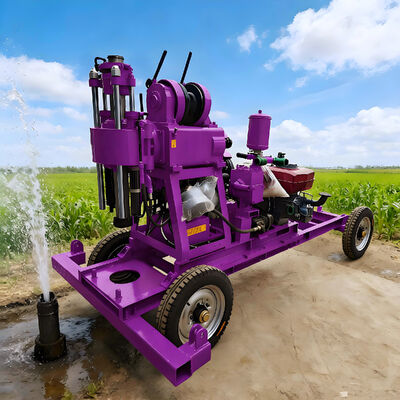 Hydraulic Core Drilling Rig Rotary Borehole Drilling Equipment Geological Core Drilling Rig Machine 