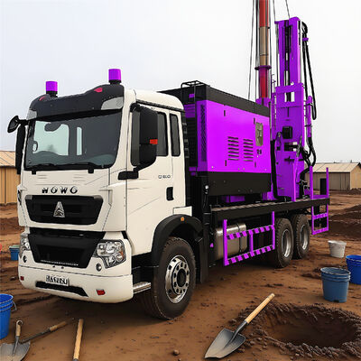 Truck Mounted Water Well Drilling Rig High Torque and Feed Speed 300m Water Well Drilling Rig Manufacturer