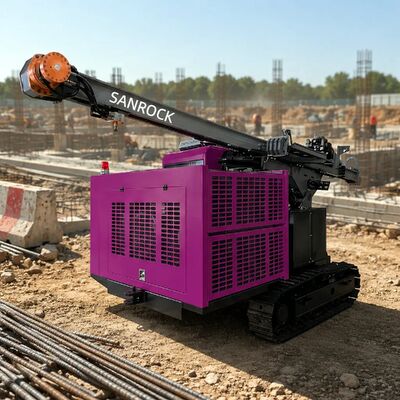 Hydraulic Pile Driver Machine Auger DTH Ground Screw Hydraulic Hammer Multi-Mode Diesel Pile Driving Equipment