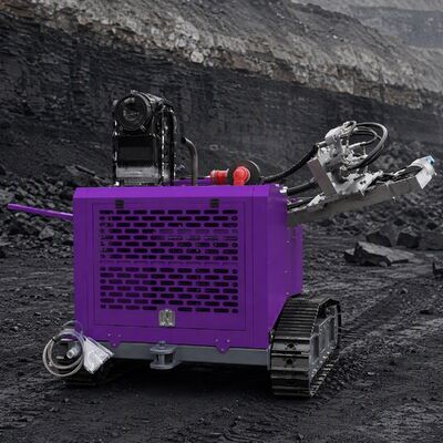 Máquina de perforación hidráulica DTH de alta productividad de perforación de agujeros de explosión