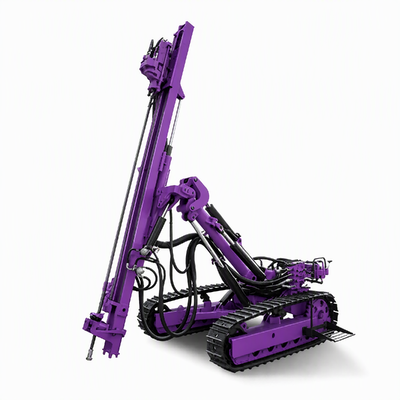 Fully Pneumatic DTH Drilling Rig Flexible Maneuverability Mining Equipment Rotary Blasthole Drilling Machine  