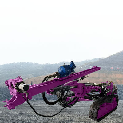 Fully Pneumatic DTH Drilling Rig Flexible Maneuverability Mining Equipment Rotary Blasthole Drilling Machine  