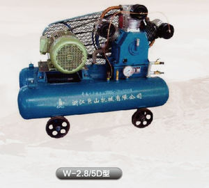 Mini presión de funcionamiento portátil del Mpa del compresor de aire del pistón 1670*850*1150 milímetro 0,5